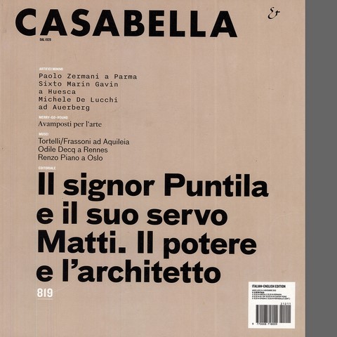 GTRF - CASABELLA 819 - Aula Meridionale del Battistero e piazza Patriarcato - Aquileia